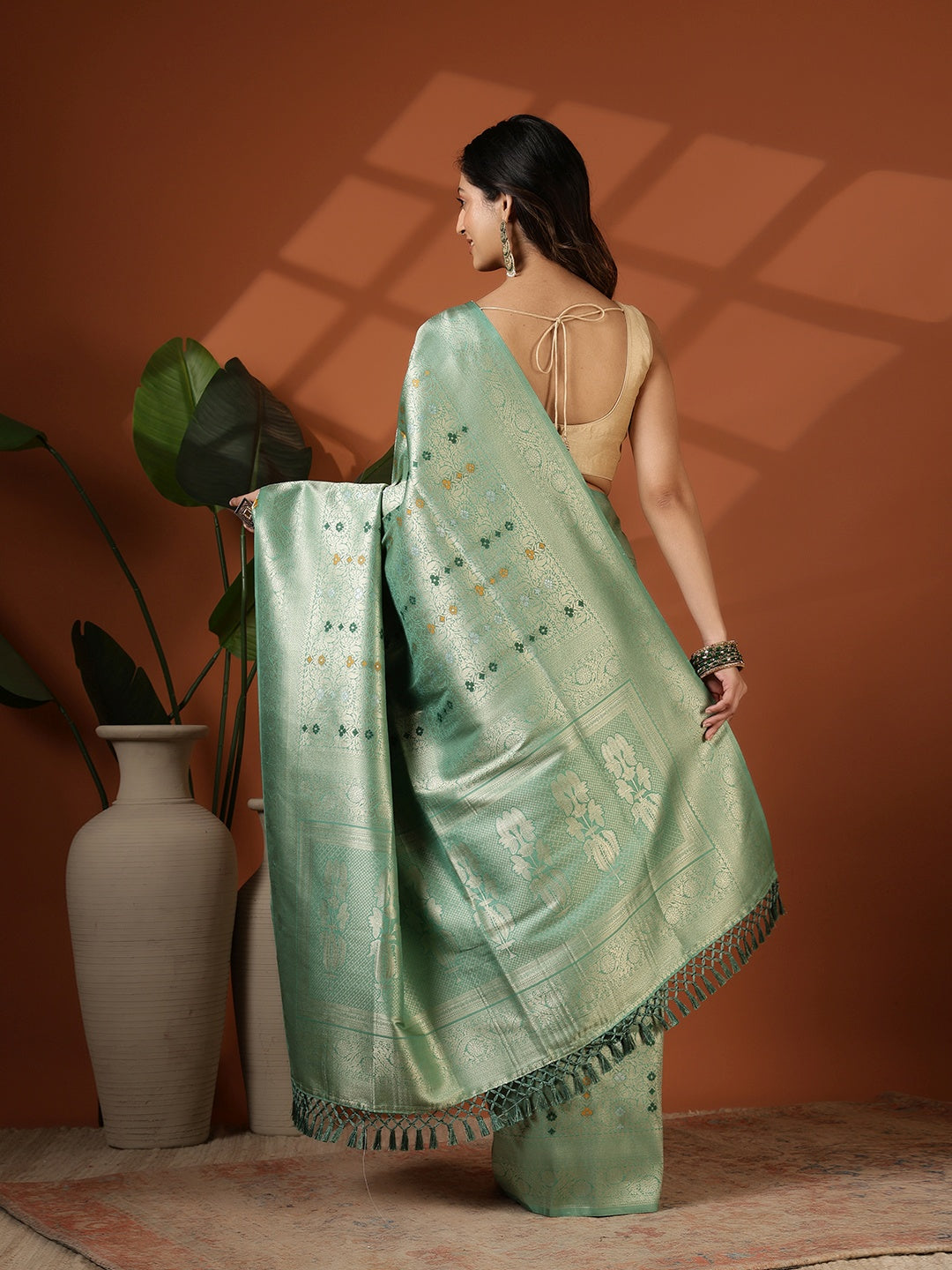 Woven Design Art Silk Saree
