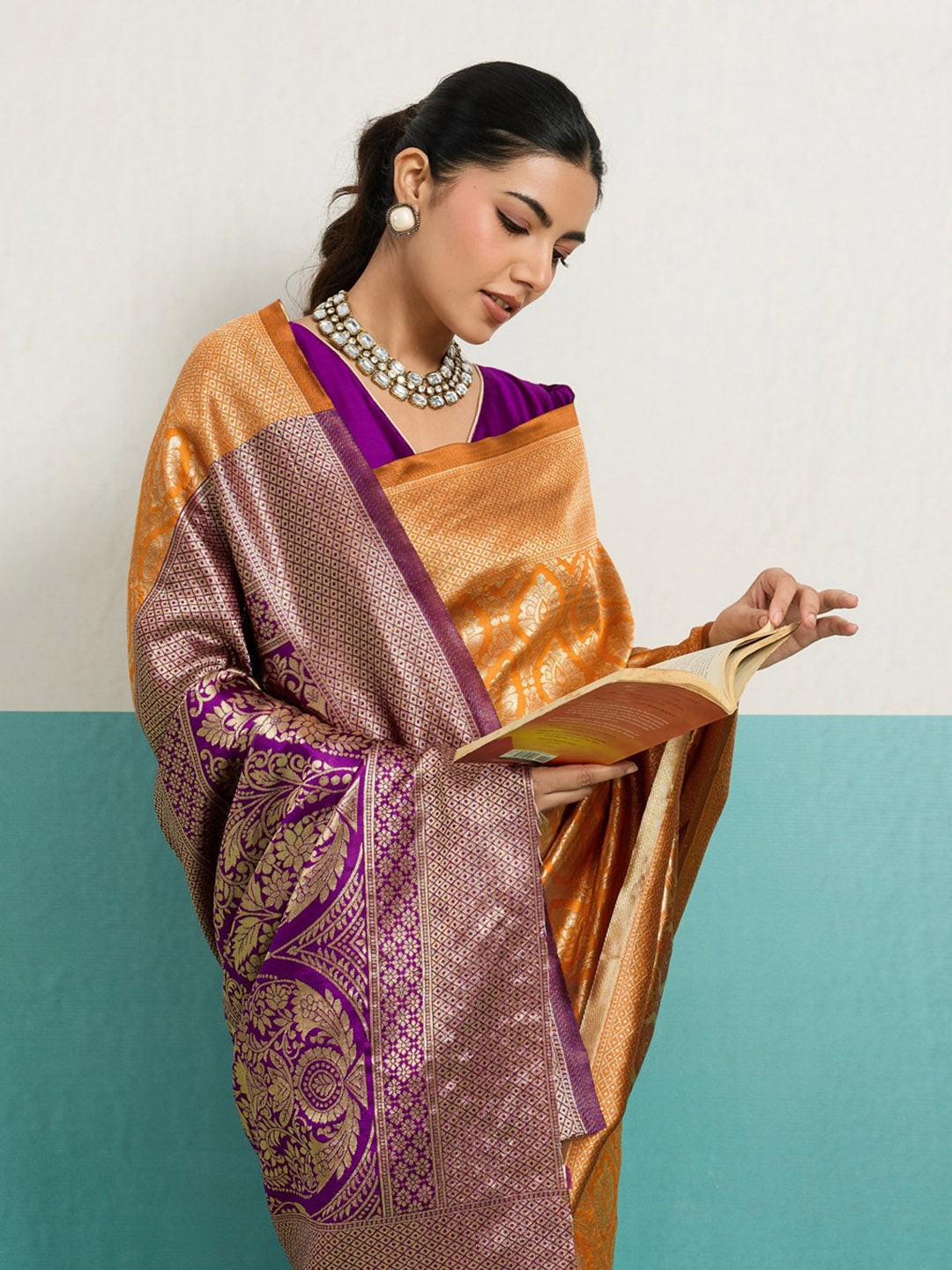 Woven Design Art Silk Saree