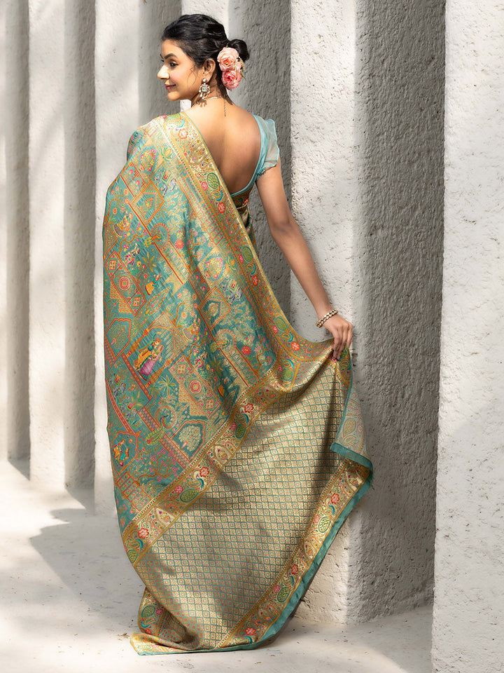 Woven Design Dola Silk Saree