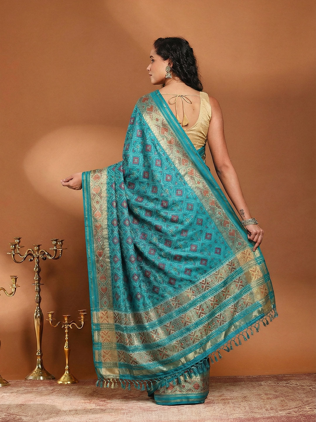 Woven Design Art Silk Saree