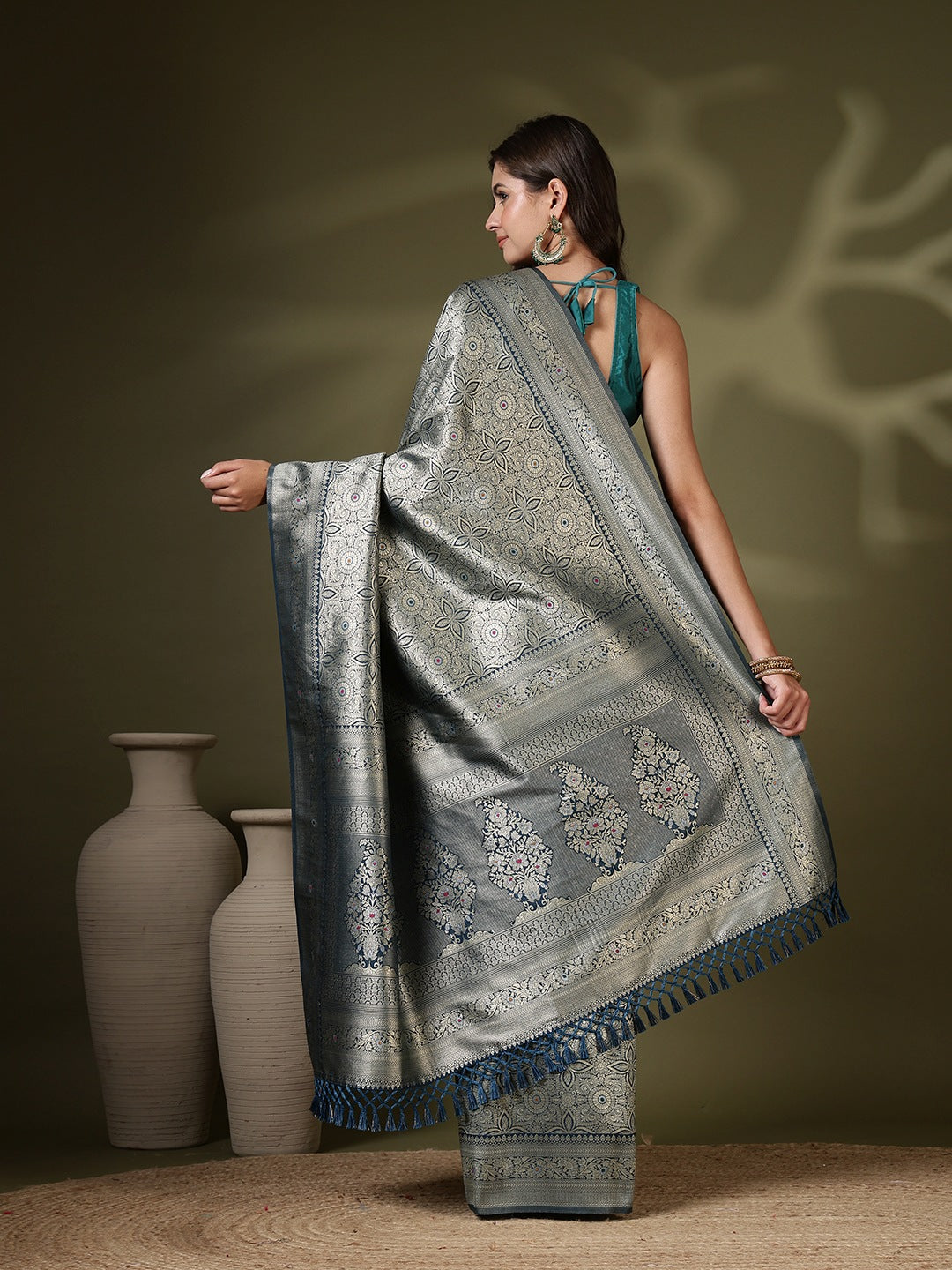 Woven Design Art Silk Saree