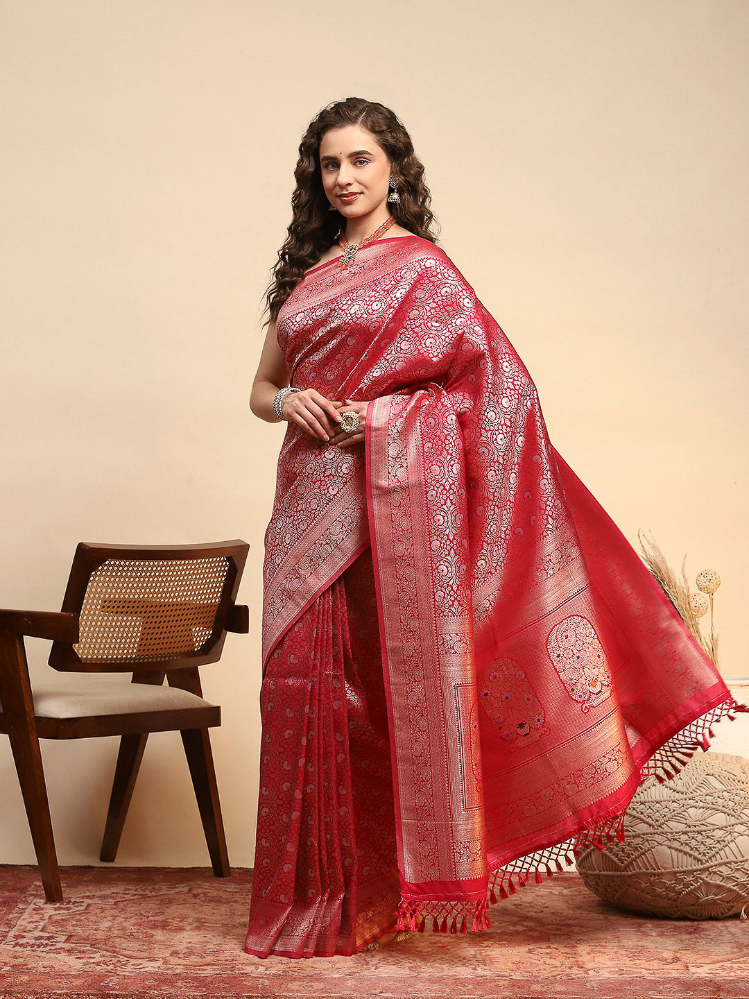 Woven Design Art Silk Saree