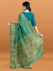 Zari Jaal Border Woven Handloom Saree