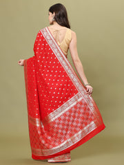 Stone Embroidery Banarasi Saree