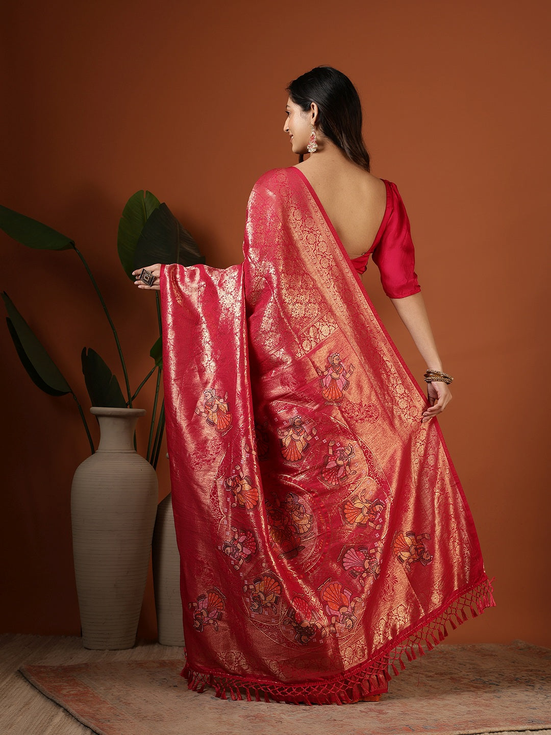 Woven Design Art Silk Saree