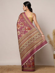 Printed Dola Silk Saree