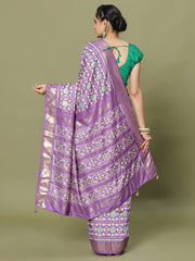 Patola Printed Art Silk Saree