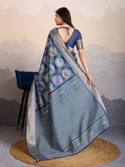 Printed Art Silk Saree