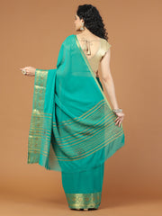 Stone Booti Chiffon Woven Saree