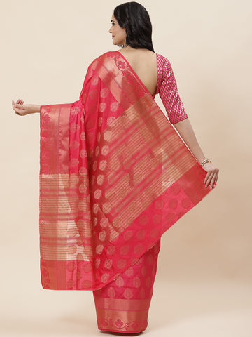 Zari Border Woven Handloom Saree