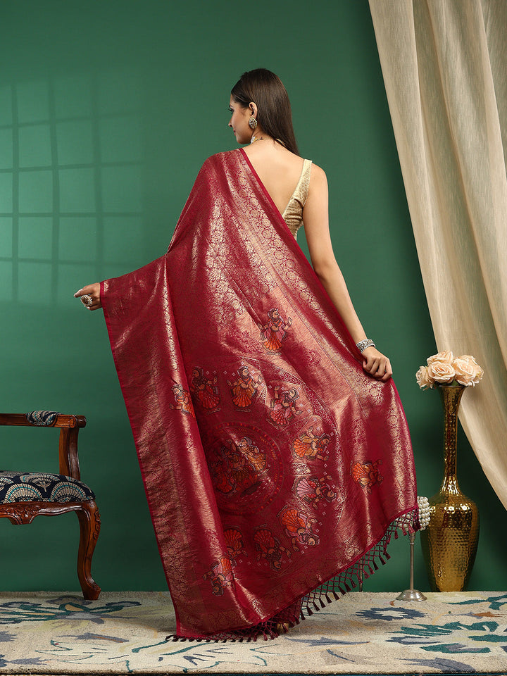 Woven Design Art Silk Saree