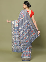 Patola Printed Art Silk Saree