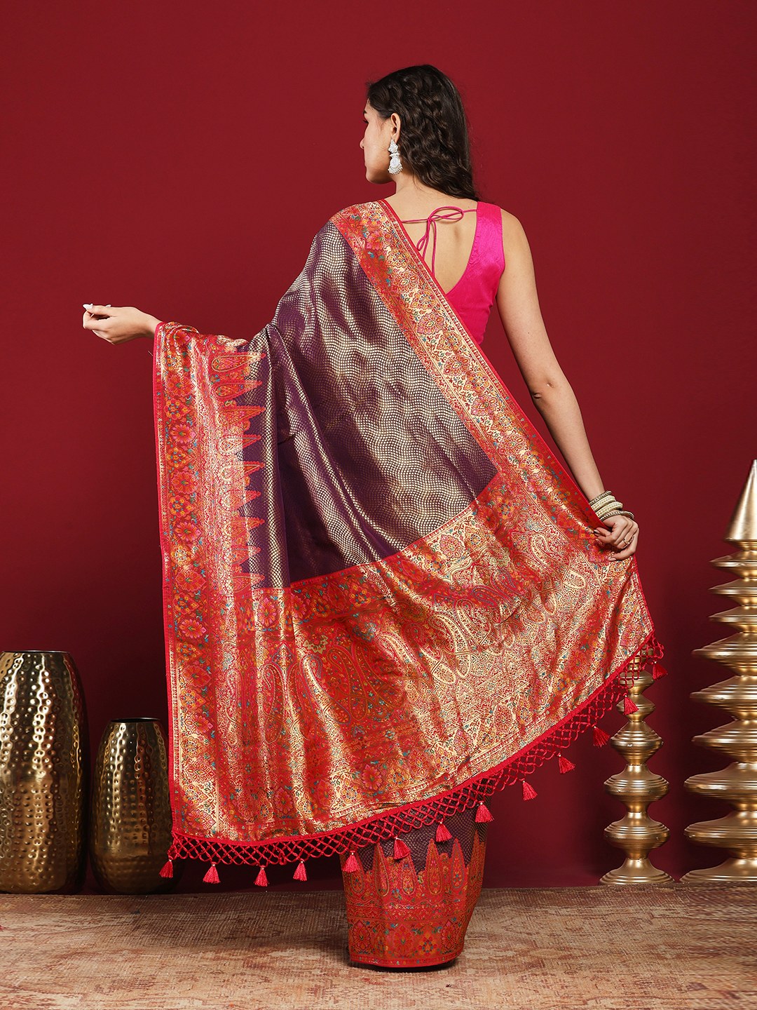 Woven Design Dola Silk Saree
