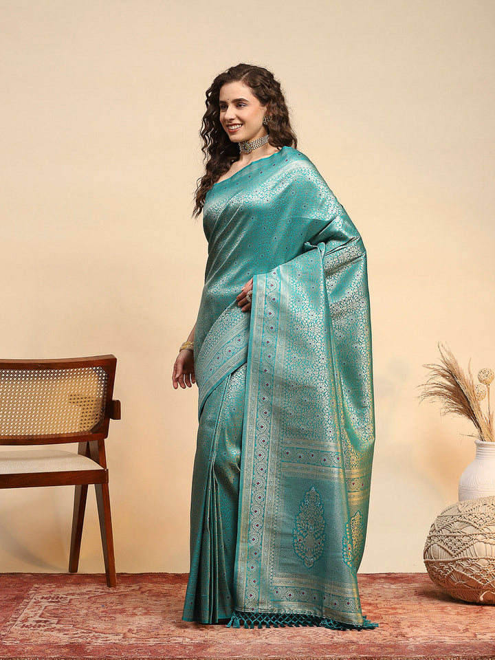 Woven Design Art Silk Saree