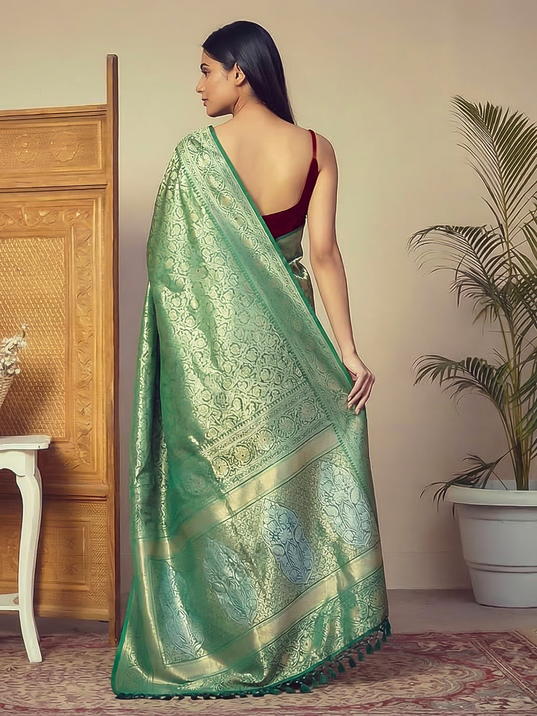 Woven Design Art Silk Saree