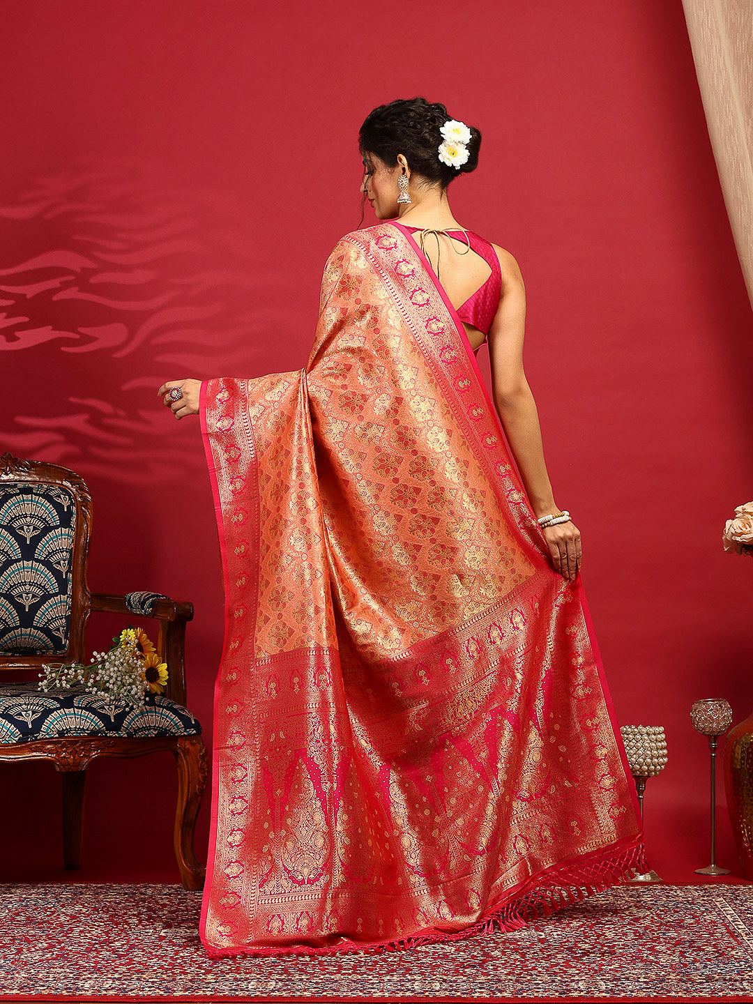 Woven Design Art Silk Saree