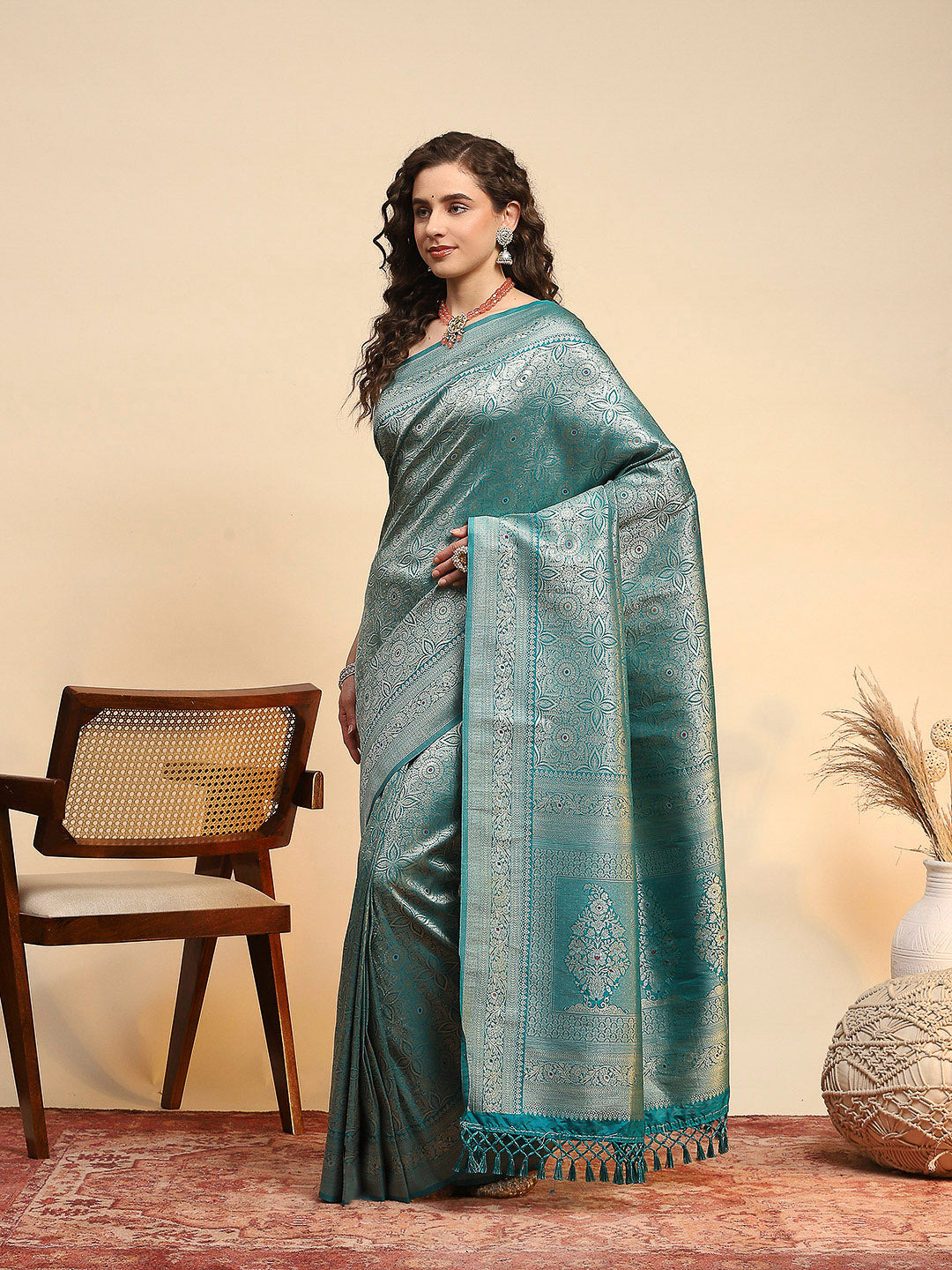 Woven Design Art Silk Saree