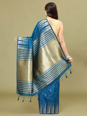 Zari Border Woven Handloom Saree