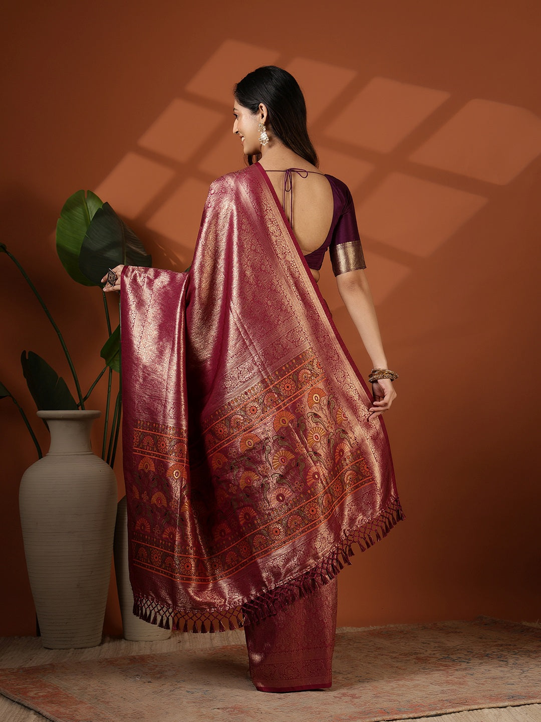 Woven Design Art Silk Saree