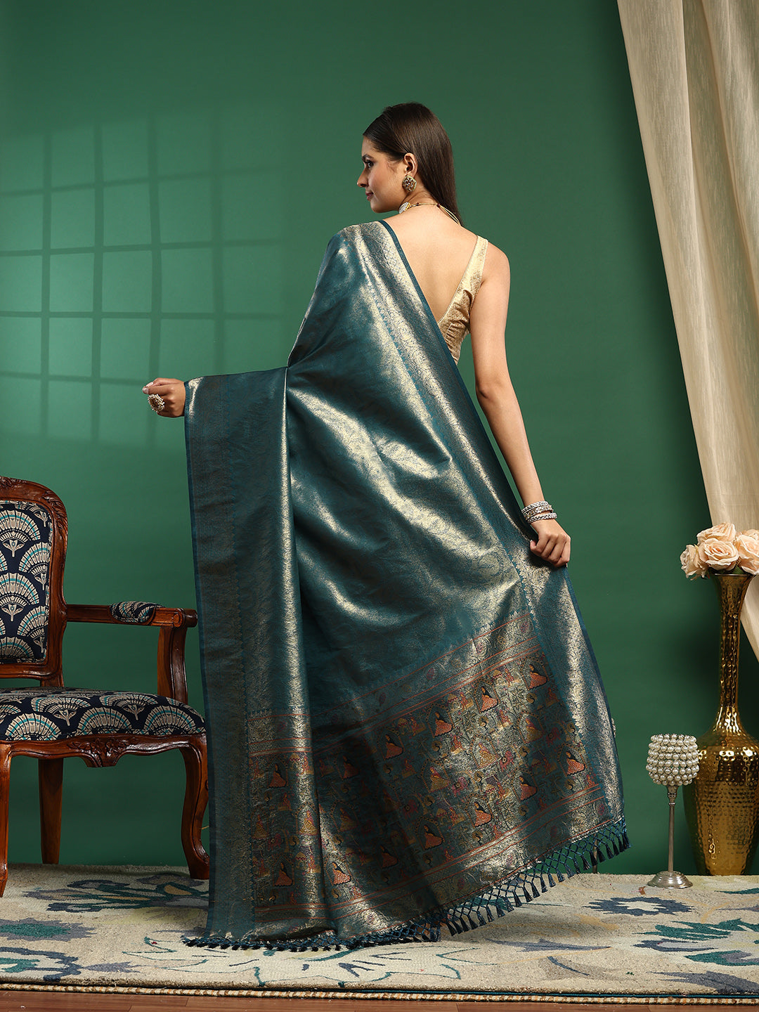 Woven Design Art Silk Saree