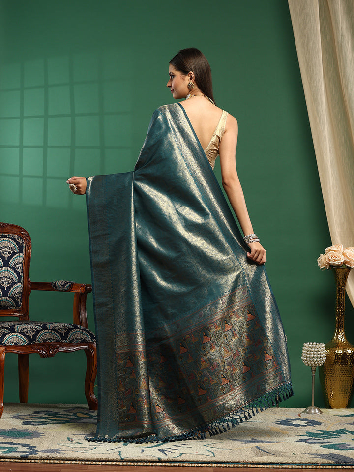 Woven Design Art Silk Saree