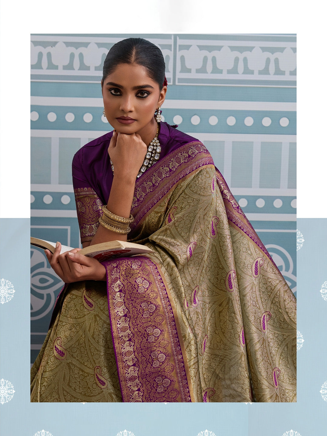 Woven Design Art Silk Saree