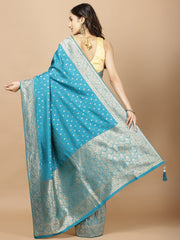 Stone Booti Banarasi Woven Saree