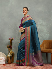 Wovn Border Art Silk Saree