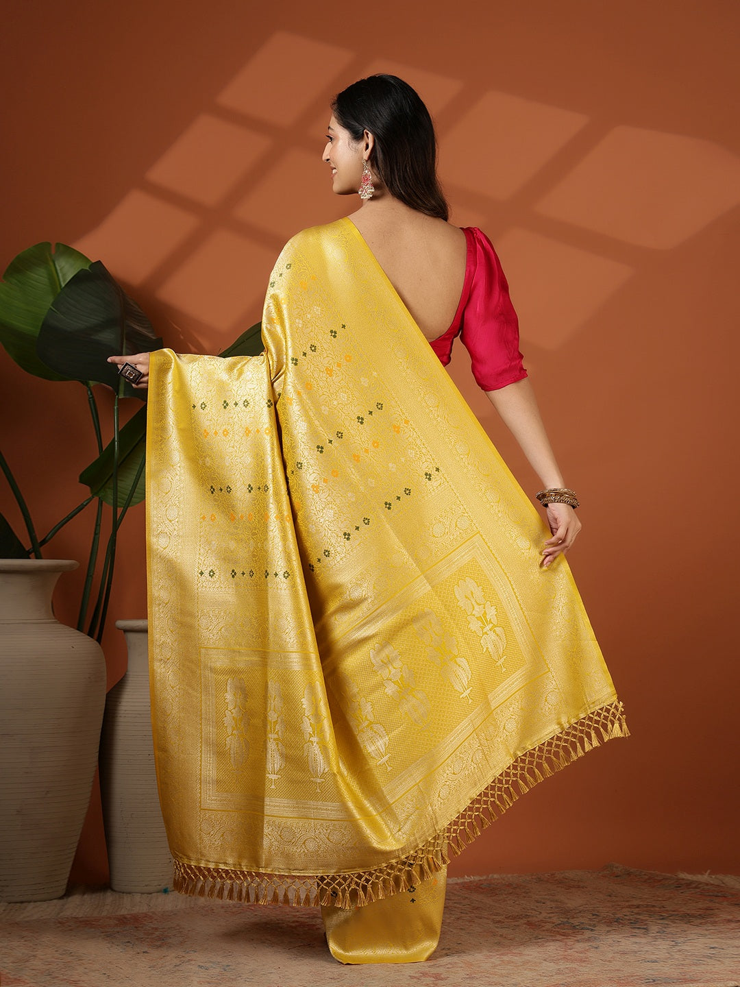 Woven Design Art Silk Saree
