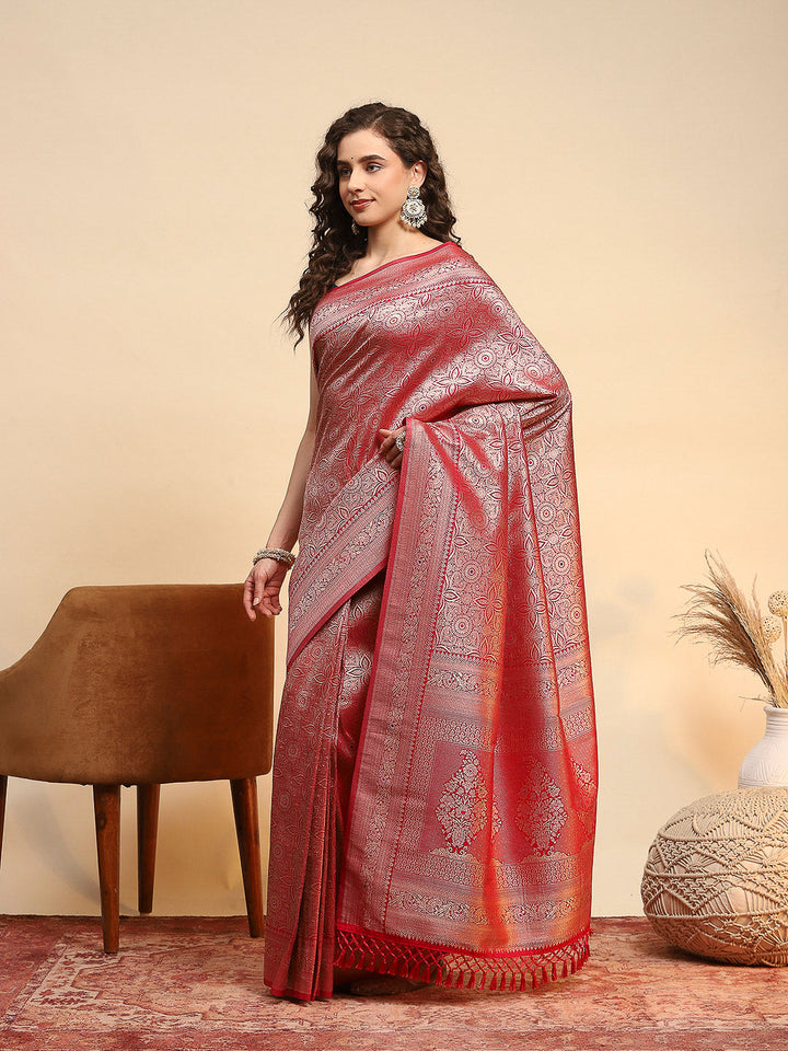Woven Design Art Silk Saree