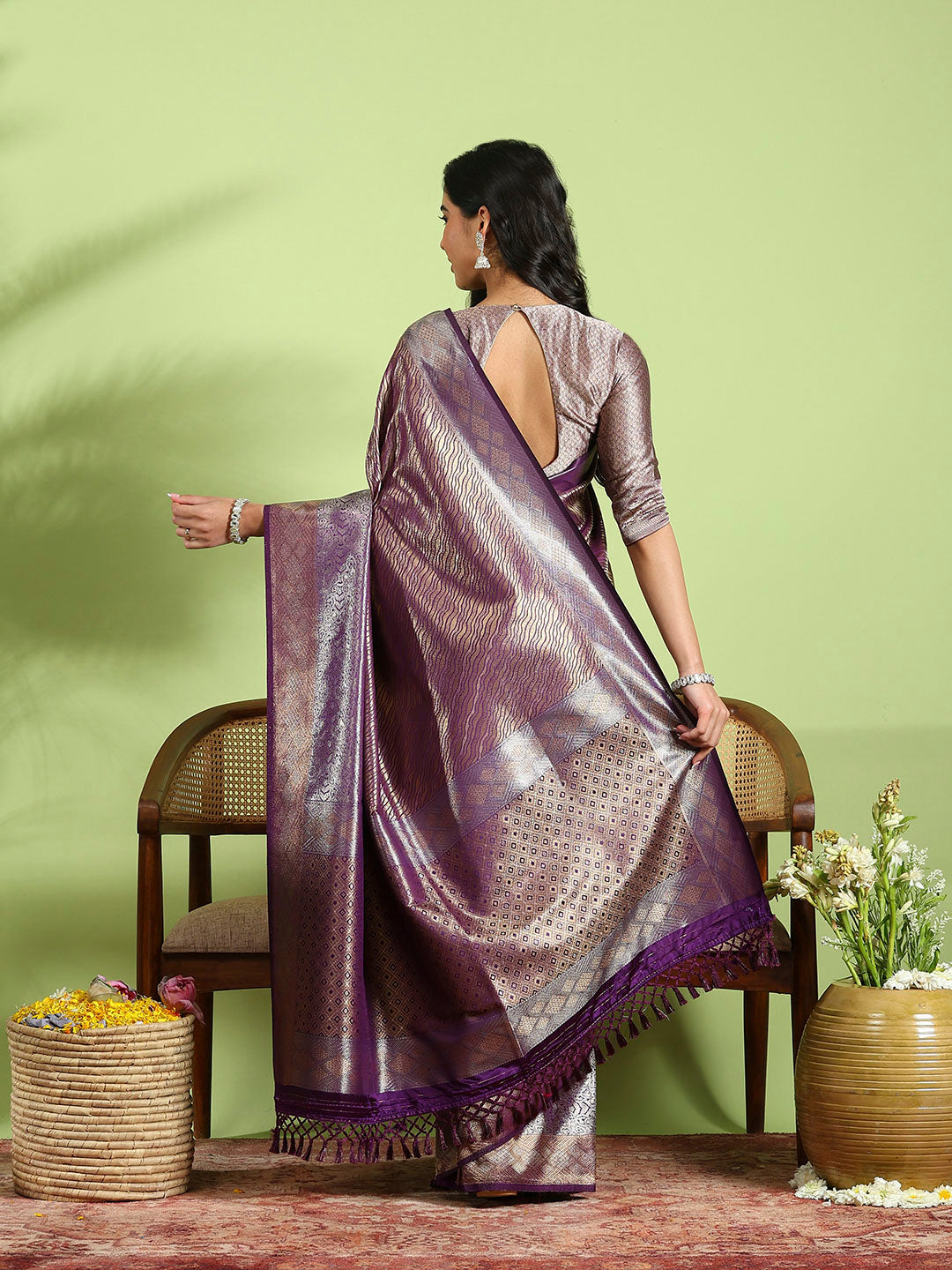 Woven Design Art Silk Saree