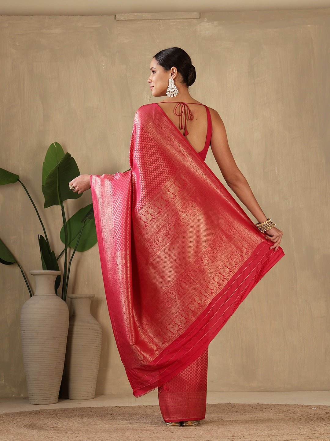 Woven Design Art Silk Saree