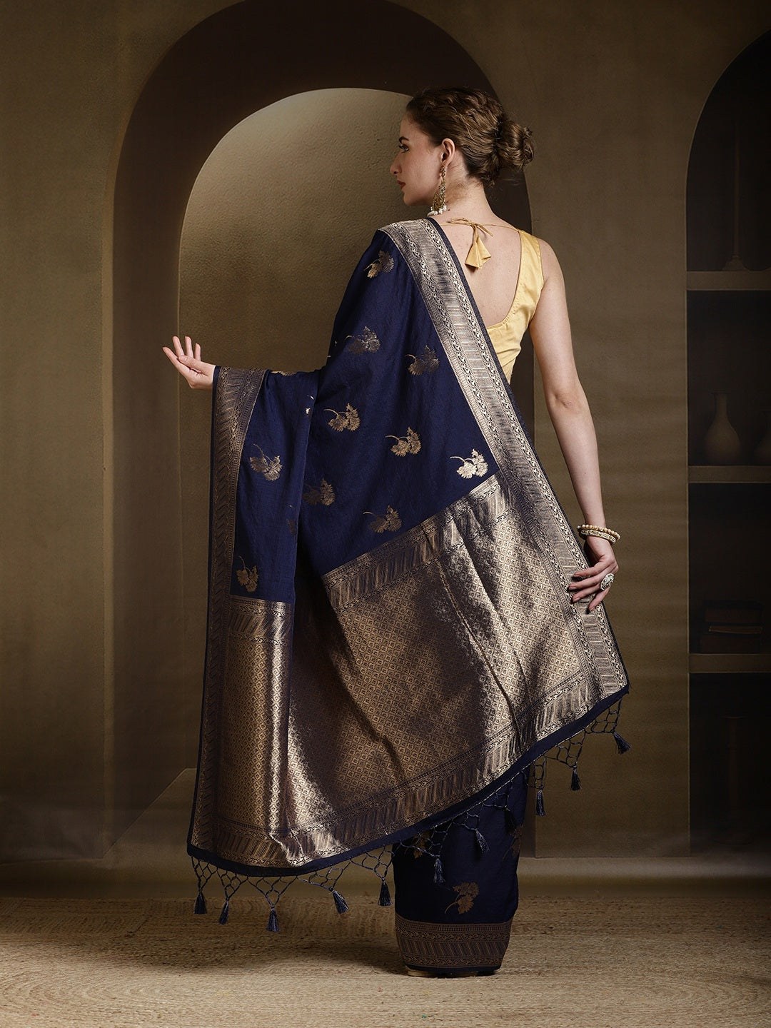 Woven Design Art Silk Saree