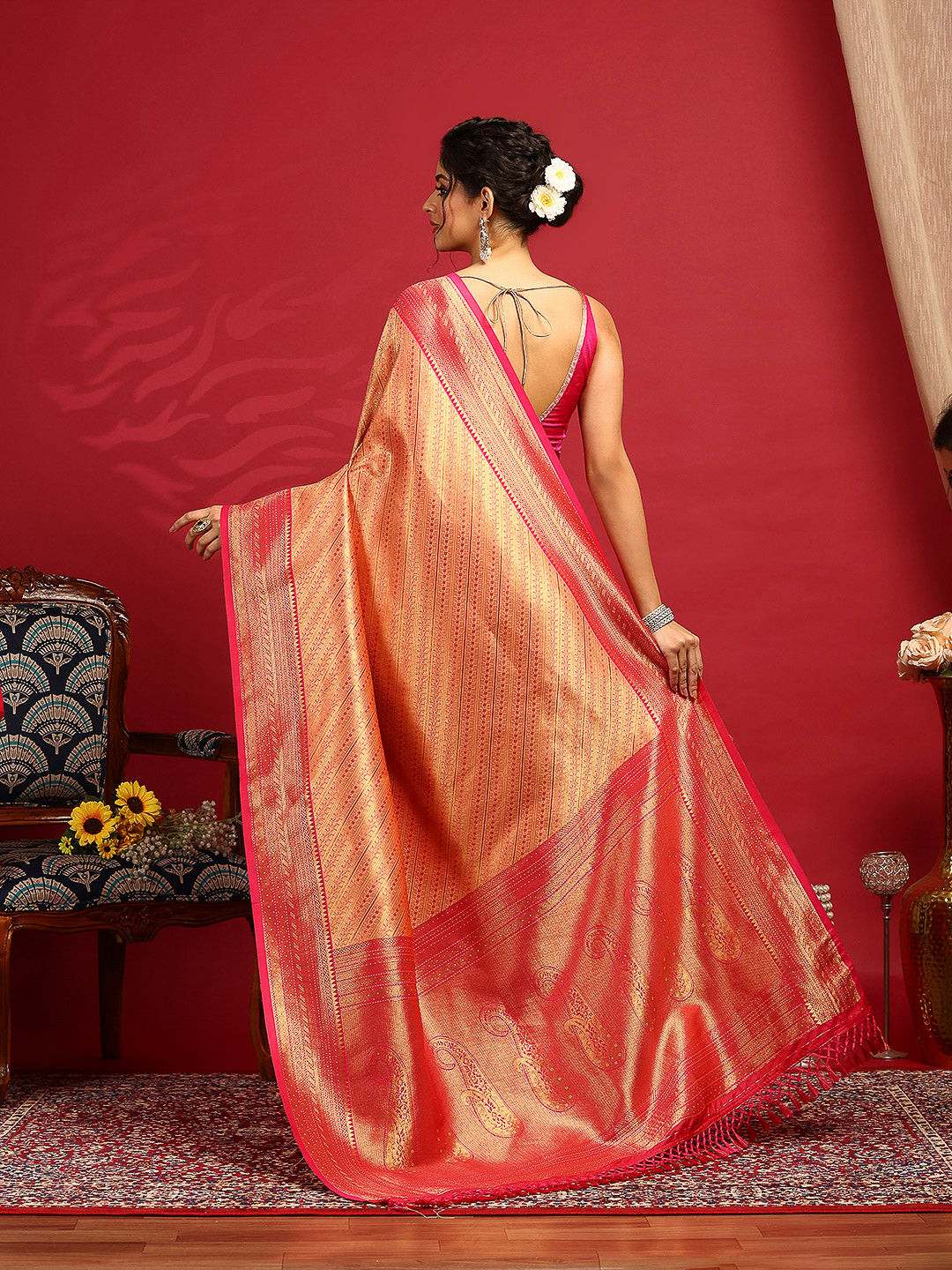 Woven Design Art Silk Saree