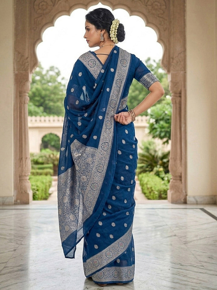 Zari Woven Art Silk Saree