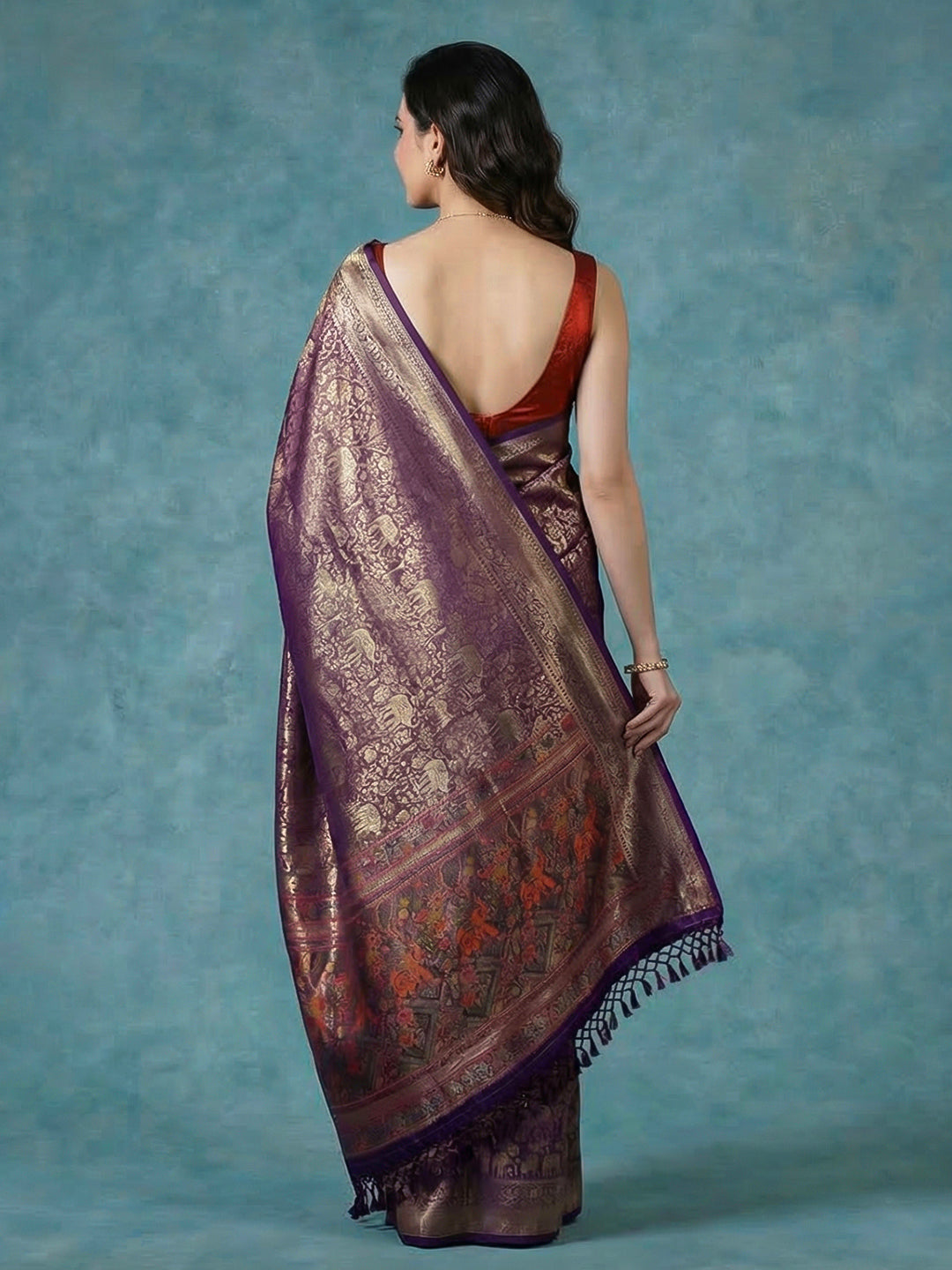Woven Design Art Silk Saree