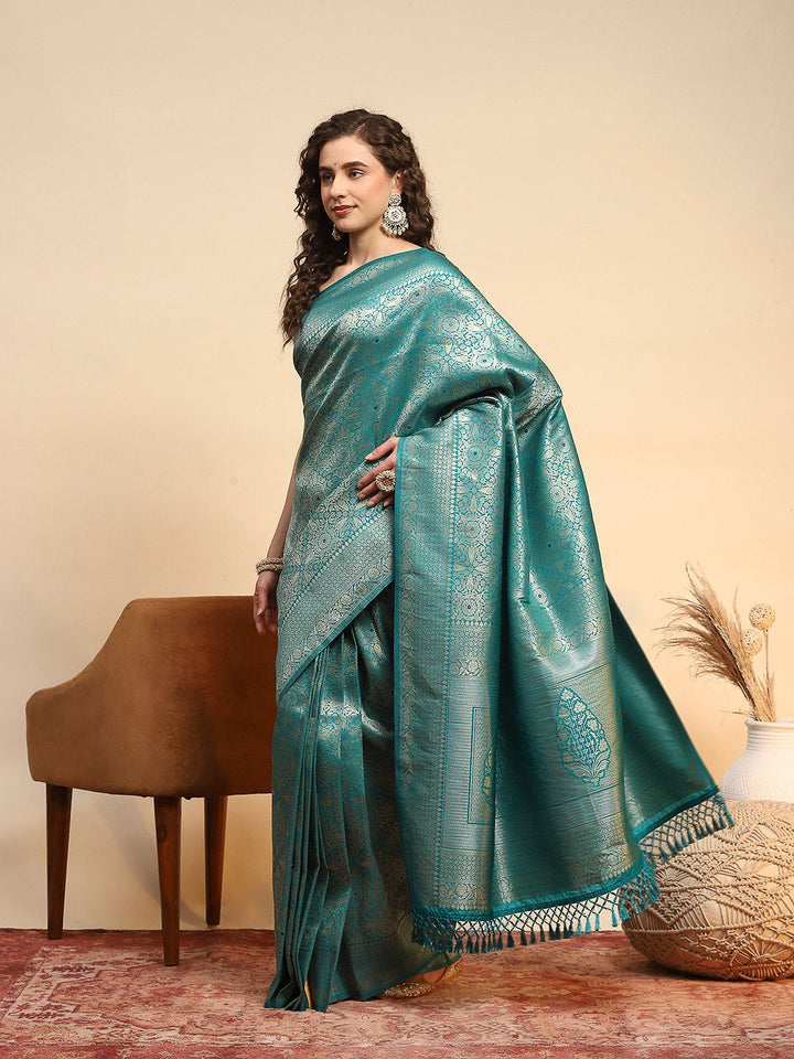 Woven Design Art Silk Saree