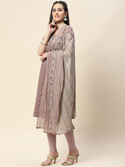 Neck Patti Printed Cotton Unstitched Suit Piece With Dupatta