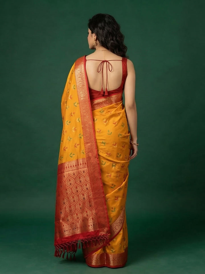 Woven Design Art Silk Saree