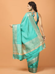 Zari Border Woven Handloom Saree