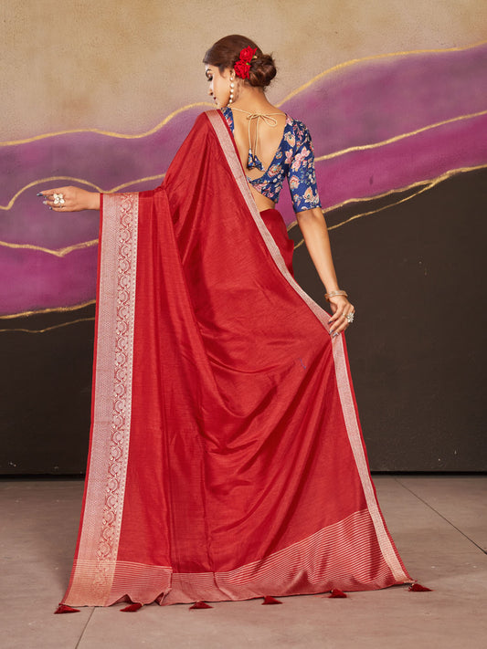 Digital Printed Art Silk Saree