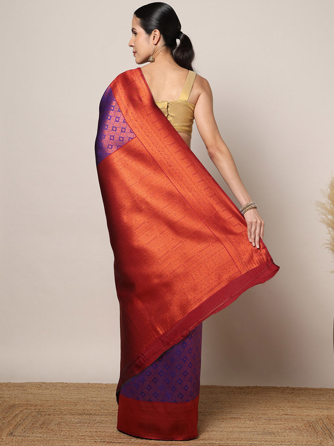Woven Design Art Silk Saree