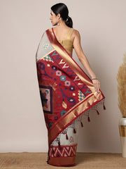 Woven Design Art Silk Saree