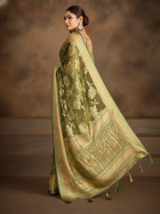 Plain Georgette Saree