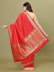 Stone Embroidery Banarasi Saree