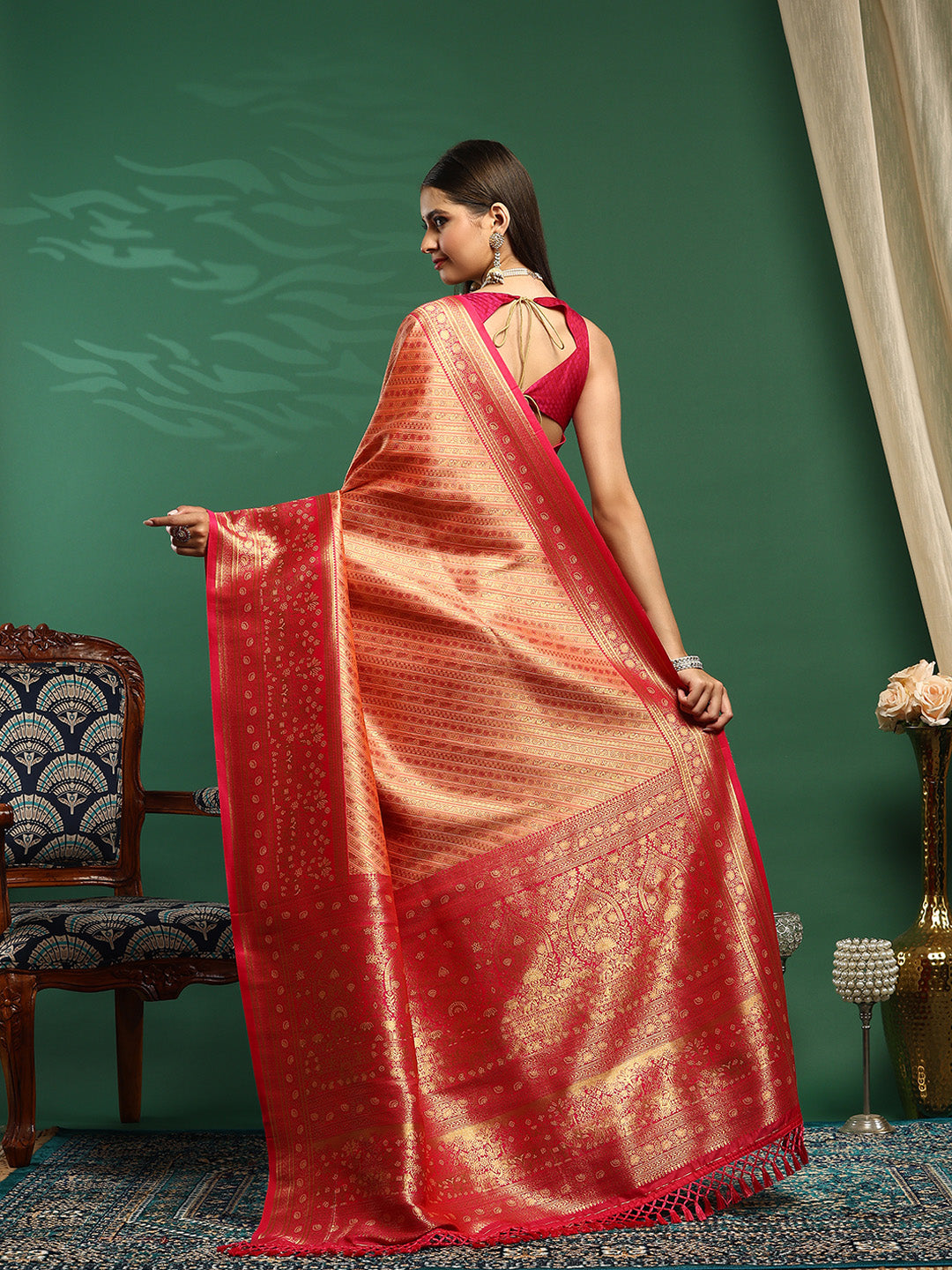 Woven Design Art Silk Saree
