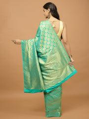 Zari Booti Woven Handloom Saree