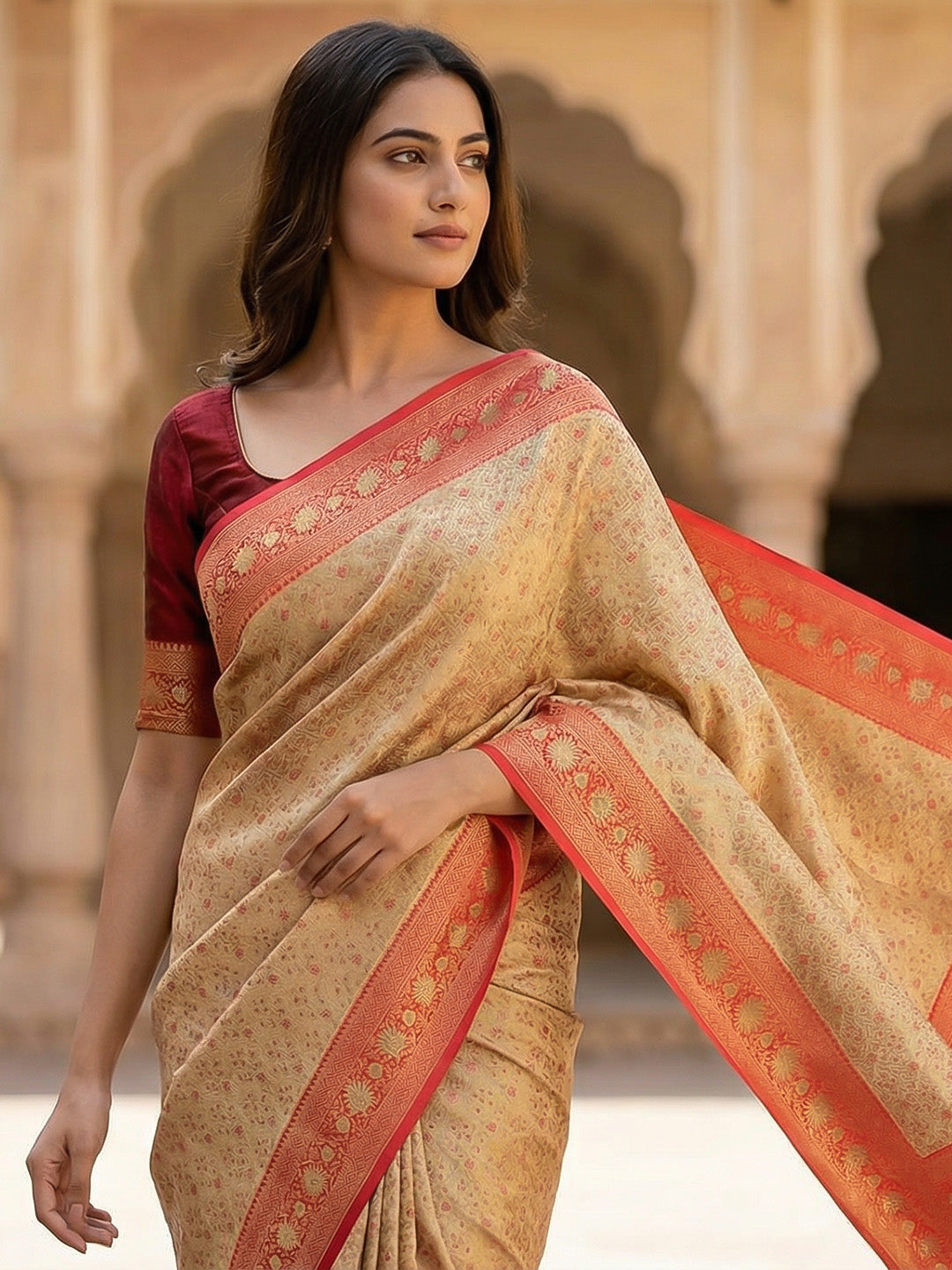 Woven Design Art Silk Saree