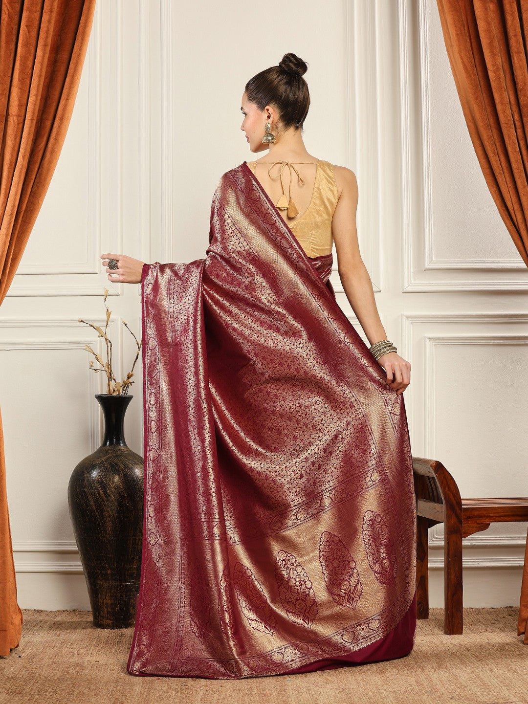 Woven Design Art Silk Saree