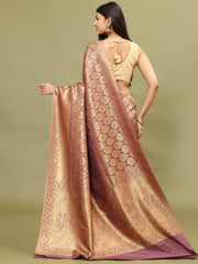 Zari Booti Woven Handloom Saree